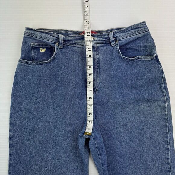 Gloria Vanderbilt Red Label Jeans Size 14 High Rise Denim Stretch - Picture 8 of 11
